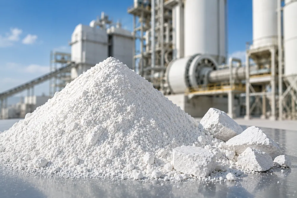 Calcium Carbonate — high-purity powder for paint, plastics and paper — B2B bulk export supplier — Raivaco