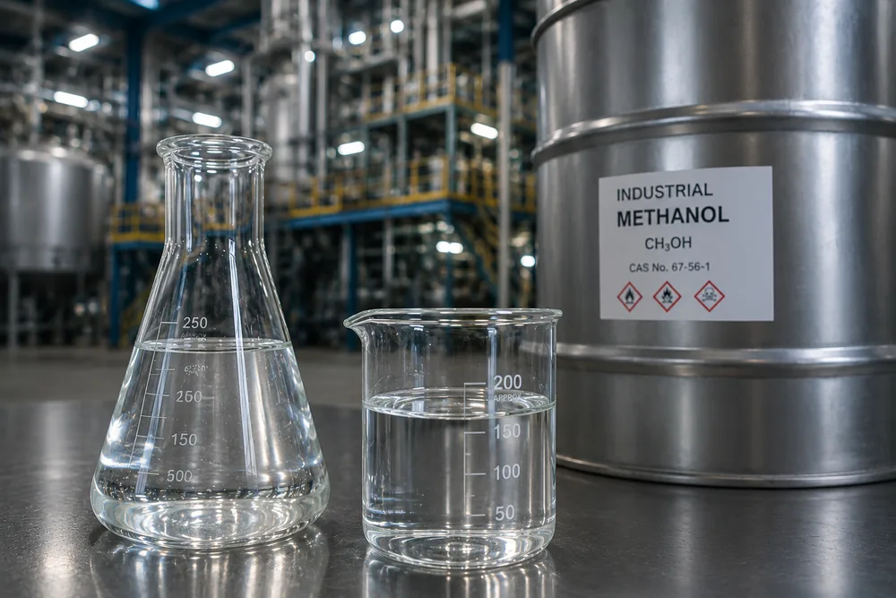 Methanol — industrial grade for the chemical industry — B2B bulk export supplier — Raivaco